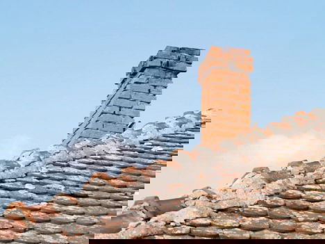 Pożar sadzy w Bóbrce