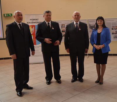 Konferencja w Bóbrce, 15-lecie istnienia samorządów powiatowych