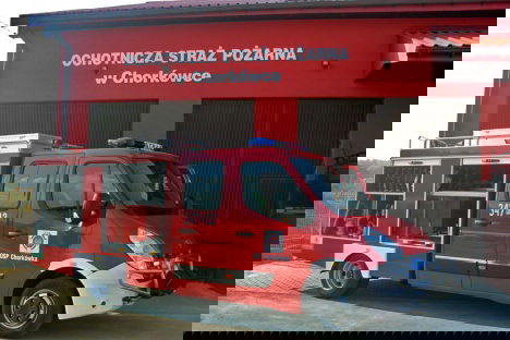 Nowy samochód w OSP Chorkówka