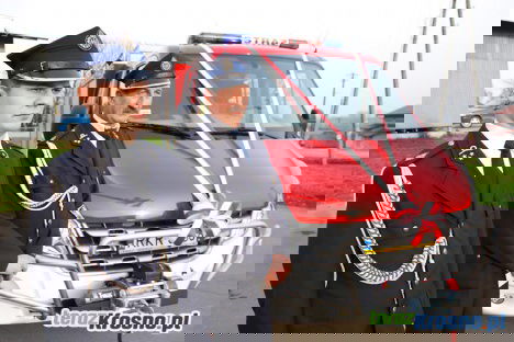 OSP Chorkówka ma oficjalnie nowy wóz strażacki