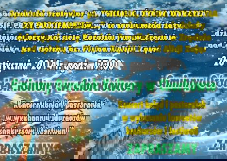 Zaproszenie na spektakl teatralny