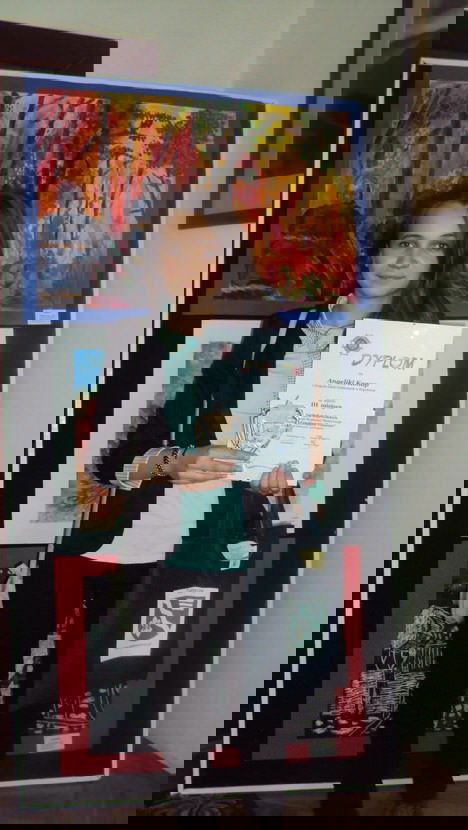 Sukces plastyczny Angeliki Konop z Kopytowej