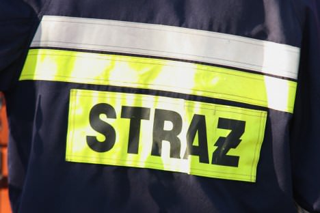 Pożar sadzy w Szczepańcowej