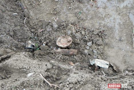 Niewybuchy w Bóbrce