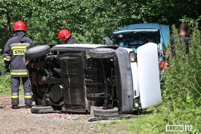 Maluch położył się na boku