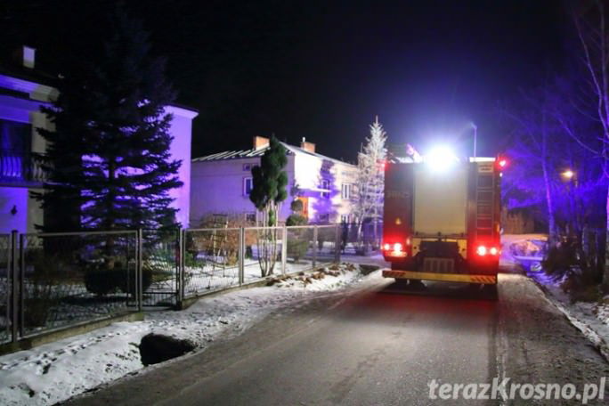 Świerzowa Polska. Pożar sadzy w kominie