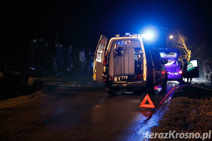 Potrącenie 14-letniej pieszej w Kopytowej