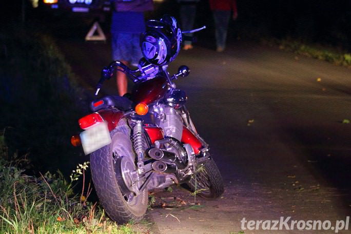 Z trzema promilami na motocyklu