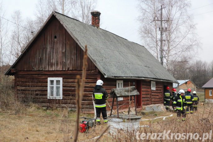 Ktoś podpalił drewniany dom w Poraju