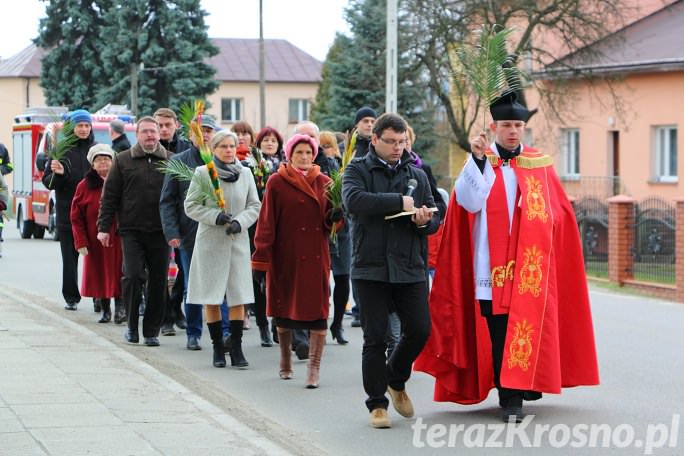 Procesja z palmami wielkanocnymi