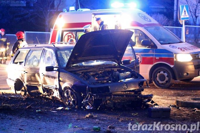 Pijany rajd ulicami Zręcina