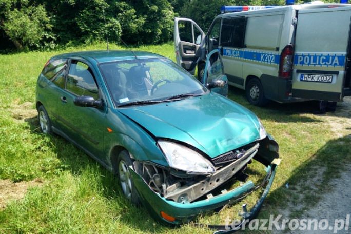 Kolizja w Zręcinie. Poszkodowany był kompletnie pijany