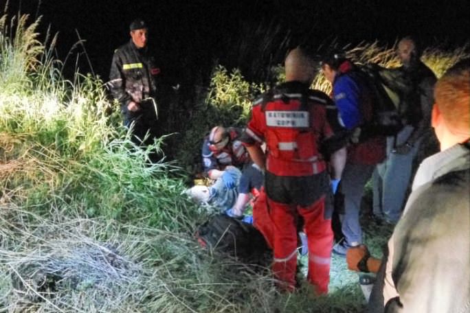 Nocne poszukiwania zaginionego mężczyzny