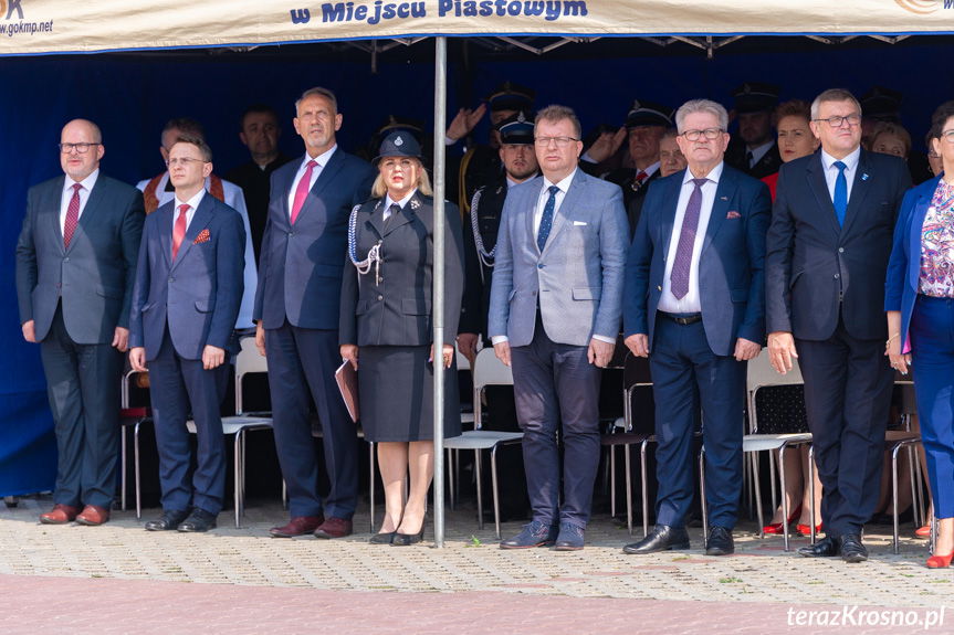 Goście uroczystości w Rogach