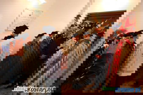 Odsłonięcie tablicy pamiątkowej Adama Trybusa