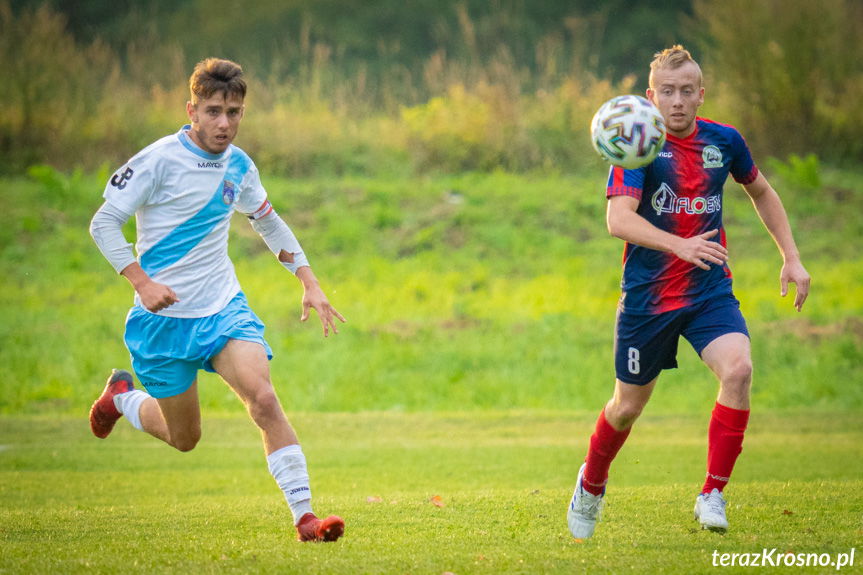 Z meczu Zorza Łęki Dukielskie - Orzeł Faliszówka