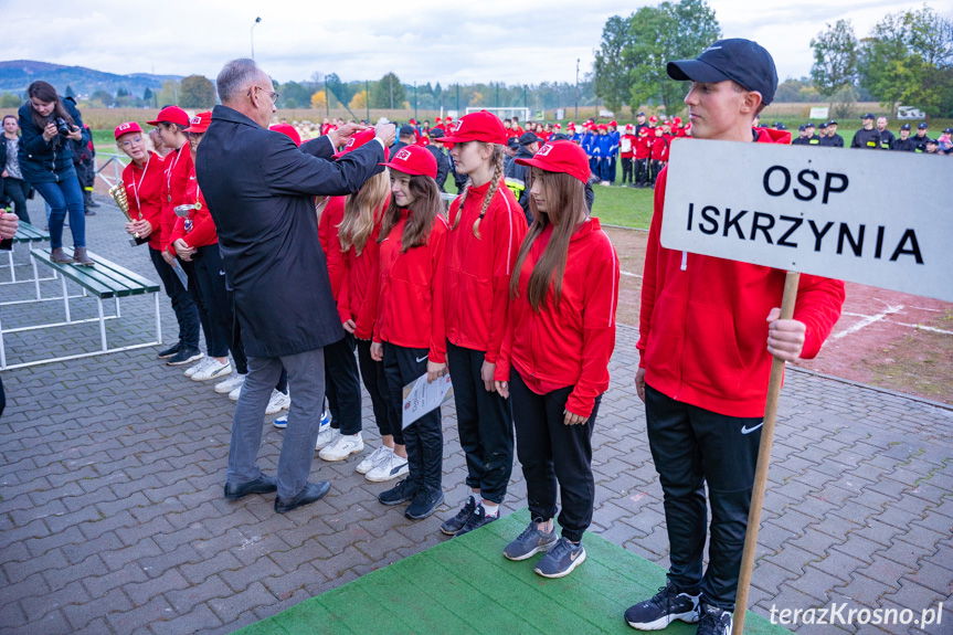 XI zawody sportowo - pożarnicze młodzieżowych drużyn pożarniczych Odrzykoniu