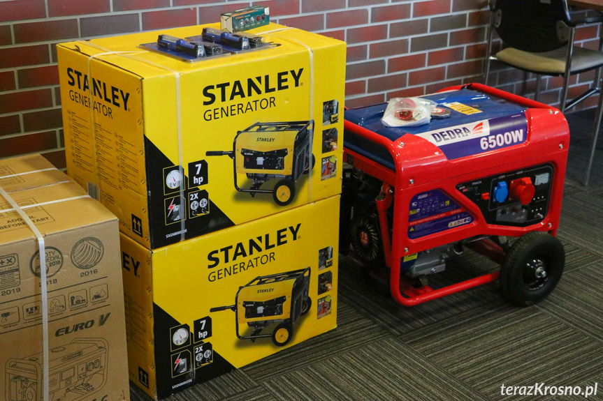 Prezentacja sprzętu dla Ukrainy