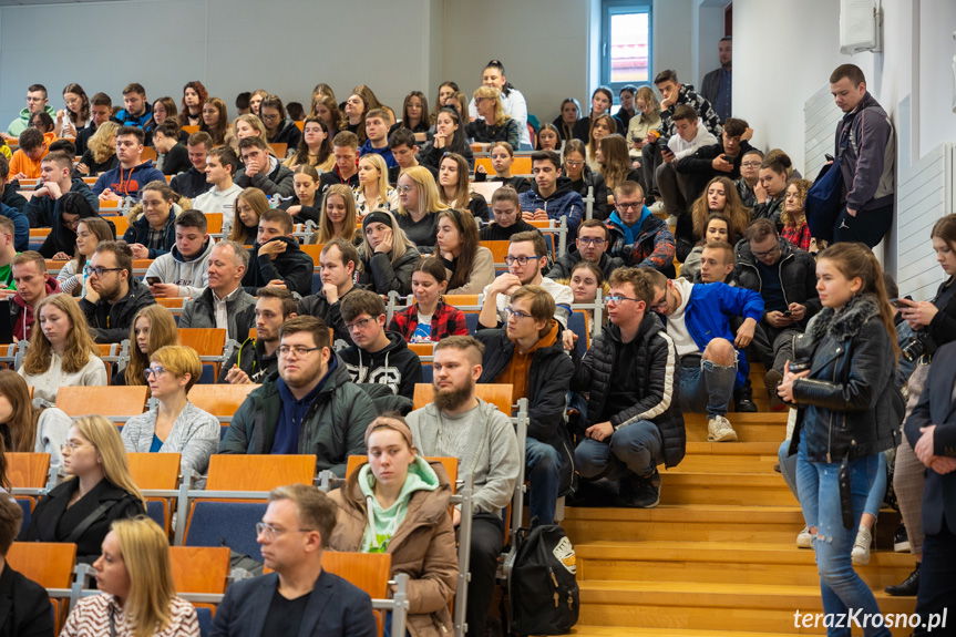 Uczestnicy forum biznesu w Krośnie