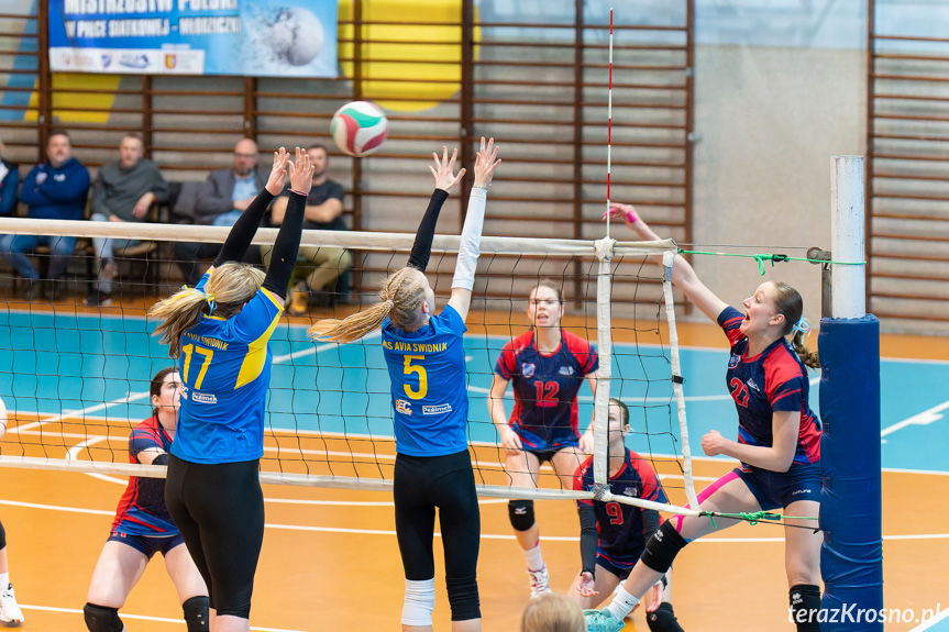Z meczu Karpaty MOSiR Krosno - MKS Avia Świdnik
