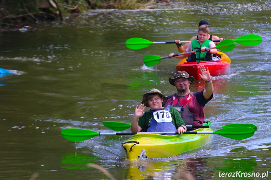 spływ kajakowy z Krosna do Bzianki