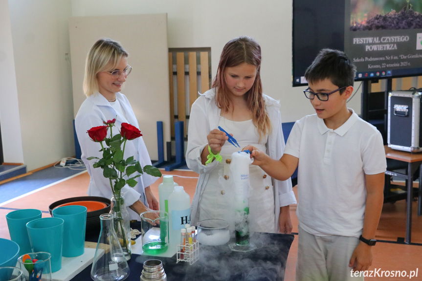 Festiwal Czystego Powietrza w SP nr 8 w Krośnie