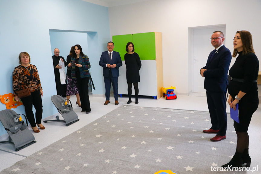 Otwarcie nowych pomieszczeń w Żłobku w Świerzowej Polskiej