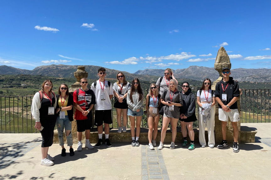 Uczniowie Budowlanki na praktykach w Hiszpanii