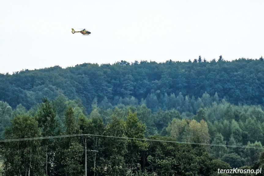 Śmigłowiec, karetka i radiowóz. Kosztowny finał pijackiego żartu