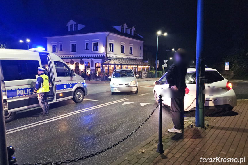 Krosno. Zderzenie dwóch osobówek