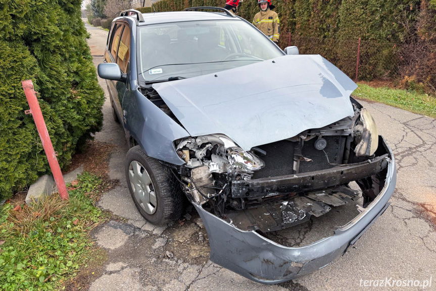 Kolizja w Rogach na Dworskiej