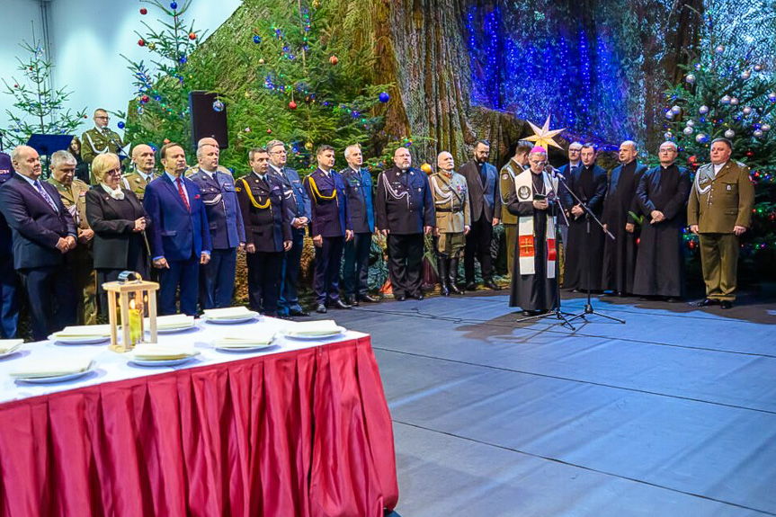 Świąteczne spotkanie podkarpackich służb mundurowych