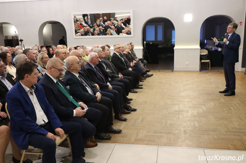 Noworoczne spotkanie PSL w Krościenku Wyżnym. Apel Władysława Kosiniaka-Kamysza [ZDJĘCIA]