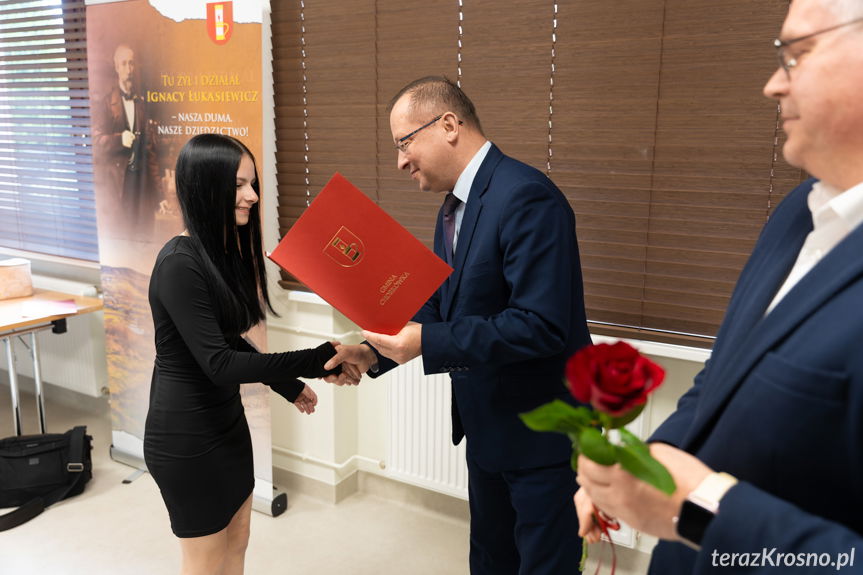 Wręczenie nagród dla sportowców z gminy Chorkówka