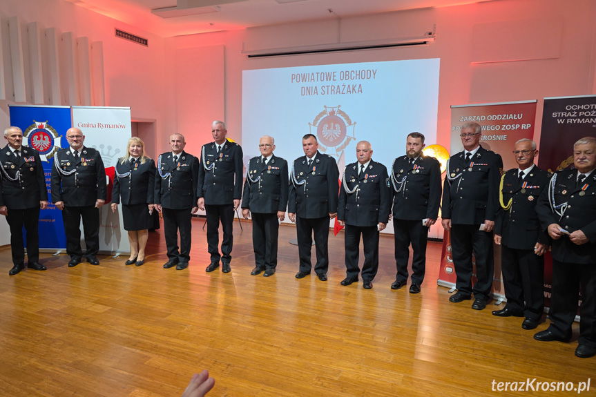 Powiatowe Obchody Dnia Strażaka w Rymanowie