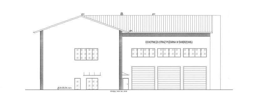 Projekt nowego Domu Kultury w Świerzowej Polskiej