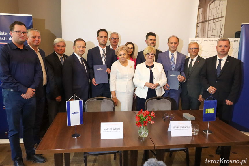 Historyczny dzień dla Krosna. Wielomilionowa inwestycja w kolej