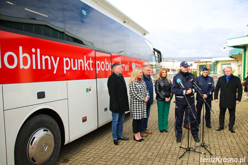 Krew, która ratuje życie. Akcja przy hali MOSiR w Krośnie