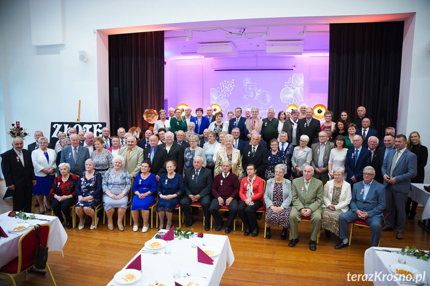 Złote Gody w Rymanowie. Prezydenckie medale dla małżonków