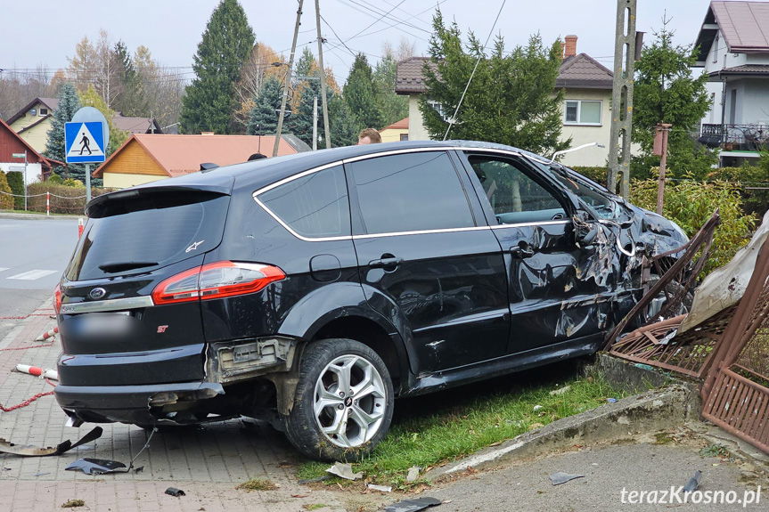 Groźna kolizja w Zręcine