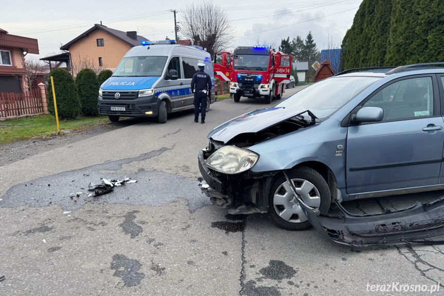 Kolizja w Rogach na Dworskiej