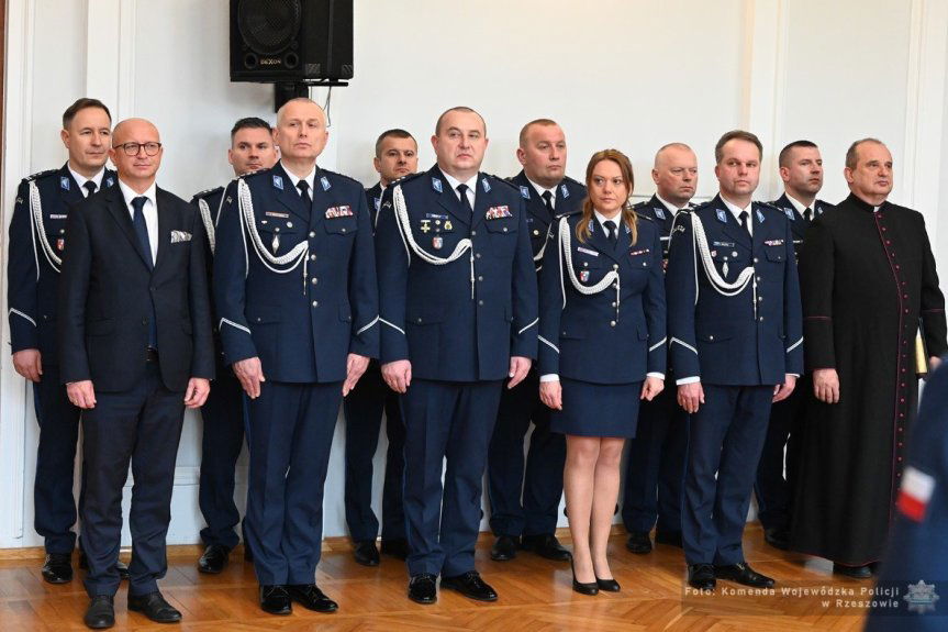 Nowi funkcjonariusze w szeregach podkarpackiej Policji