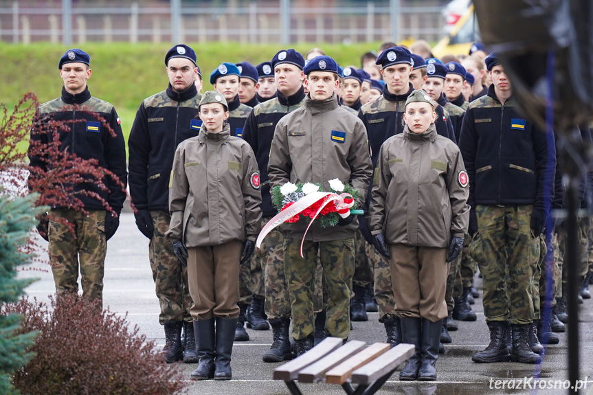 Uroczystości rocznicowe zbrodni katyńskiej i katastrofy smoleńskiej w Krośnie