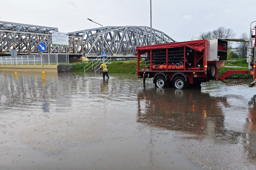 Burze nad Podkarpaciem. Strażacy interweniowali ponad 200 razy