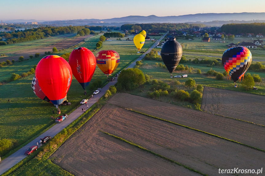 Balony nad Krosnem. 2 maja - poranny lot