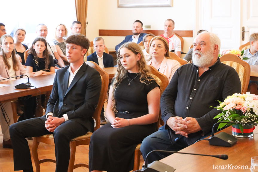 Uroczystość wręczenia nagród prezydenta Krosna w dziedzinie kultury