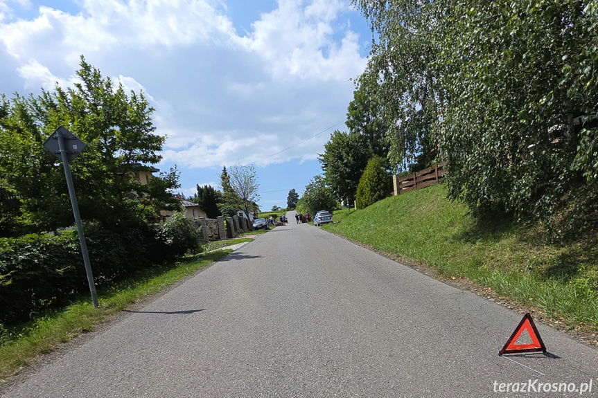 Chorkówka. Wypadek traktorzysty