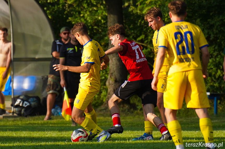 Twarda lekcja dla Jasiołki Świerzowa Polska. Porażka 0:2 i dwa czerwone kartoniki