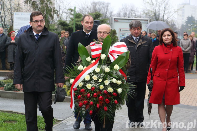 Helena Jabłecka zasadziła Dąb Pamięci