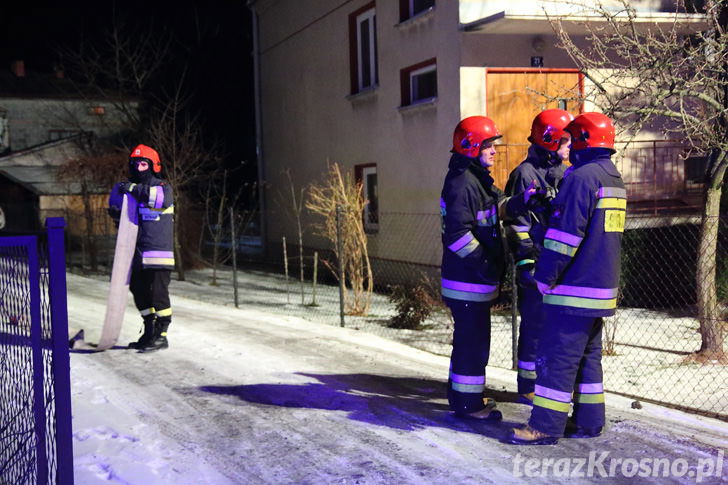 Świerzowa Polska. Pożar sadzy w kominie